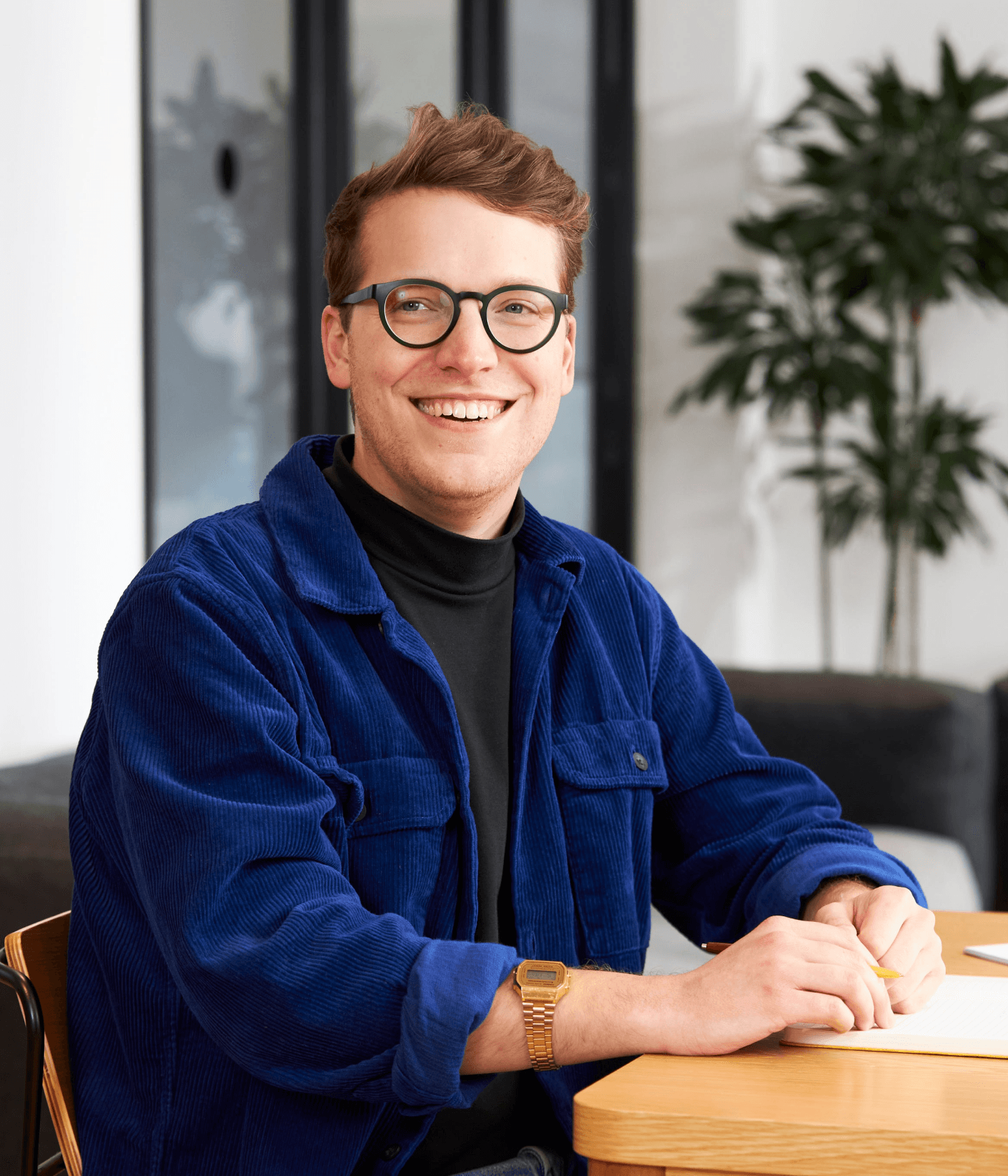 Account services team member portrait