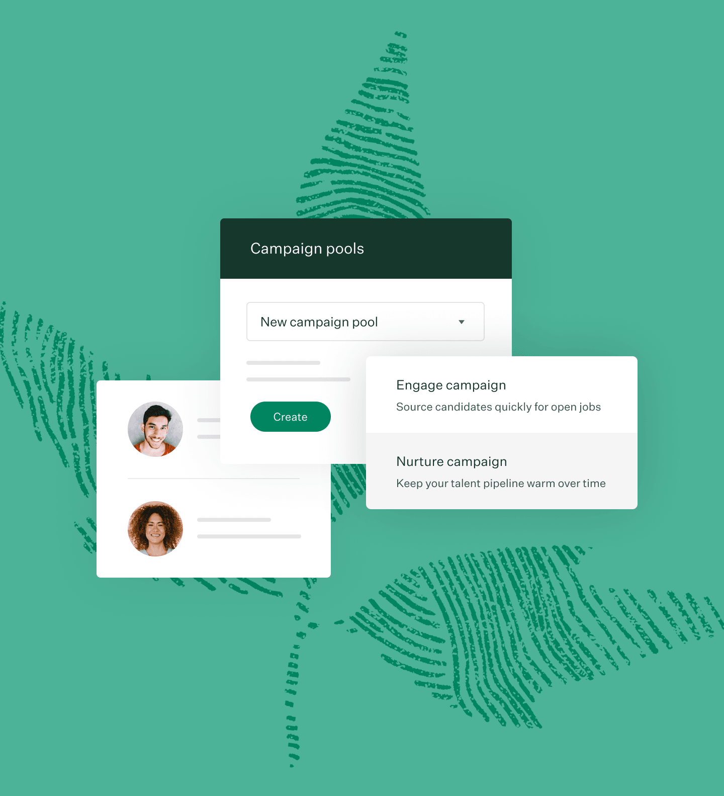 Create compelling outreach campaigns user interface