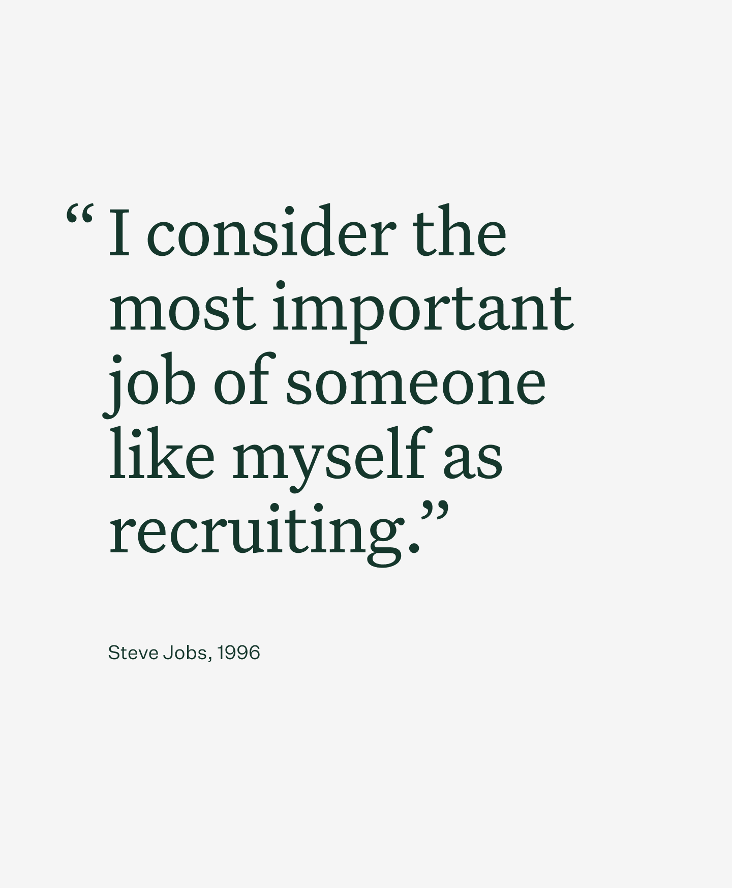 Greenhouse typography example